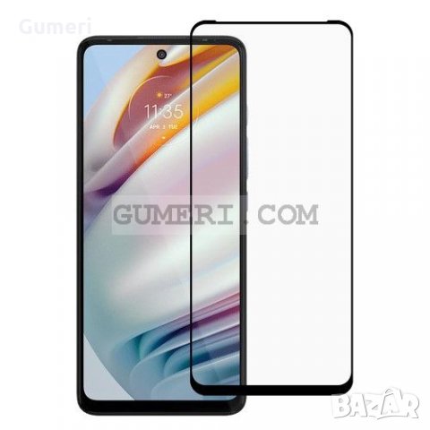  Motorola Moto G60 Стъклен Протектор за Целия Екран - Full Glue