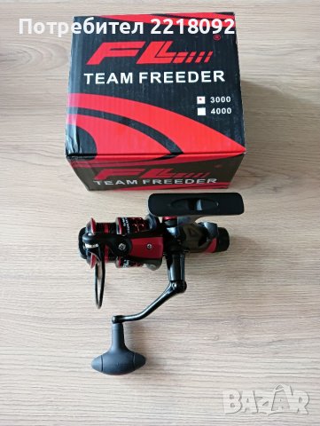 Продавам риболовна макара FL TEAM FEEDER, снимка 1 - Макари - 40225382