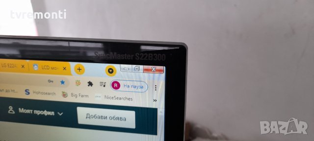 LЕD монитор 22 Samsung, снимка 5 - Монитори - 32419494