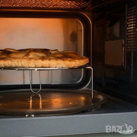 Микровълнова с грил Black+Decker – 23L, 900W, 9 автоматични програми, 5 нива на мощност и детска защ, снимка 7 - Други - 51926244