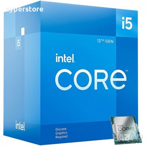Процесор за компютър ,CPU Intel Core i5-12500, 6C, 12T, 3.0, 18M, s1700, Box, SS300223
