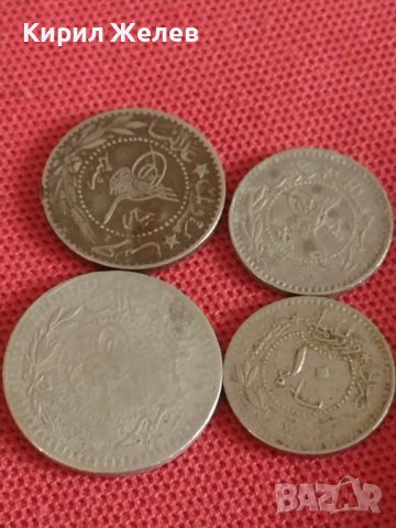 Четири монети Турция стари редки за КОЛЕКЦИЯ ДЕКОРАЦИЯ 42517, снимка 1 - Нумизматика и бонистика - 43866241