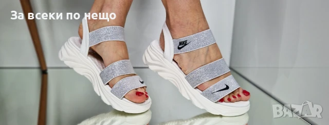 Nike Дамски Сиви Сандали Найк от 36 до 41 номер Код P811