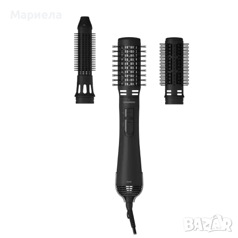 Четка за горещ въздух с приставки / Grundig 1100W, снимка 2 - Маши за коса - 48703836