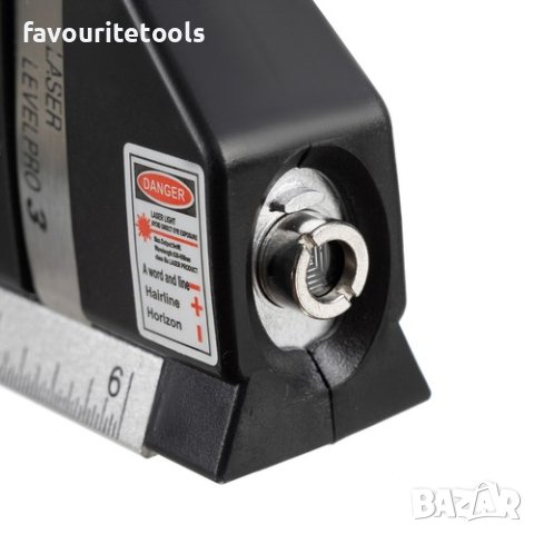 Лазерен нивел с ролетка 250см, 3 либели, снимка 9 - Измервателни инструменти - 43353935