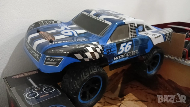 4броя детски коли с дистанционно управление rc джип динозавър състезателна кола бъги звук светлини 2, снимка 4 - Коли, камиони, мотори, писти - 53481573