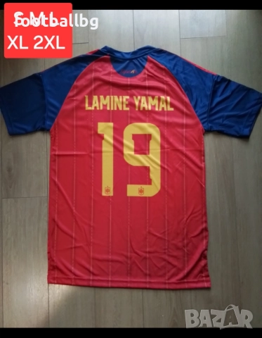 Мъжка футболна тениска ❤️⚽️ Испания НОВО сезон 2025-26 година 