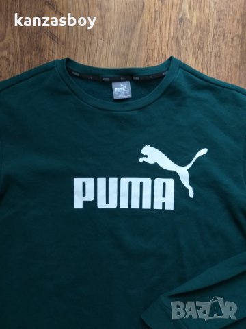 PUMA Amplified Crew - страхотна мъжка блуза КАТО НОВА, снимка 6 - Спортни дрехи, екипи - 35626255