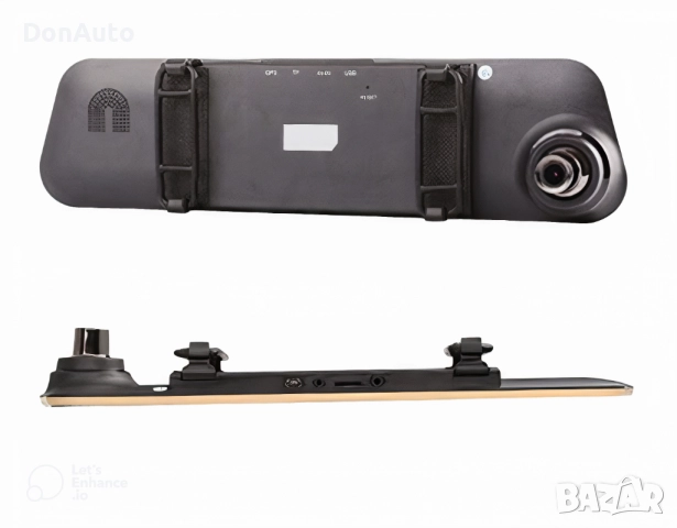 Видеорегистратор огледало за задно виждане с камера, снимка 4 - Аксесоари и консумативи - 52093171