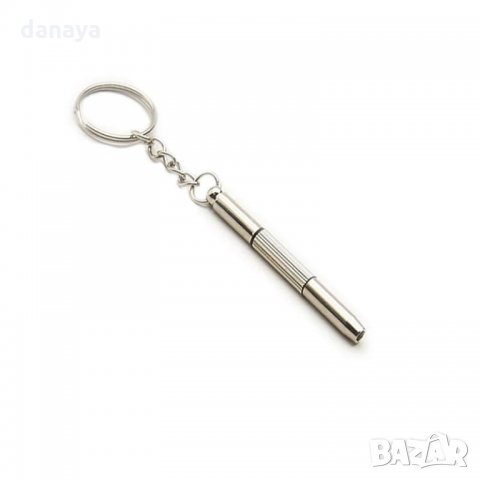 2262 Мини отвертка ключодържател малка права кръстата отвертка, снимка 3 - Други инструменти - 33273010