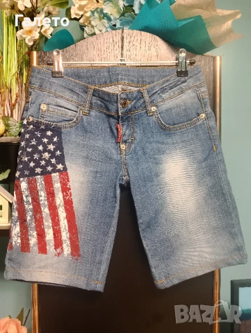 Лот от 3 броя къси дънки, бермуди цена 10 лв , снимка 3 - Къси панталони и бермуди - 51222998