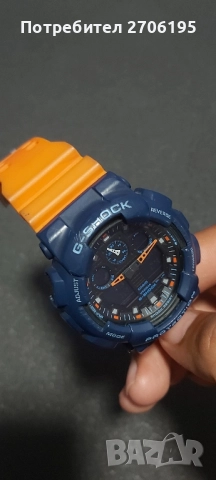 G Shock Ga 100L-2AER - Original , снимка 11 - Мъжки - 52818978