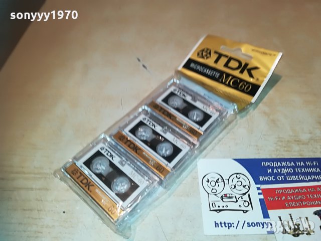 поръчани-tdk mc60 microcassette 3бр 2305211104, снимка 8 - Аудио касети - 32970317