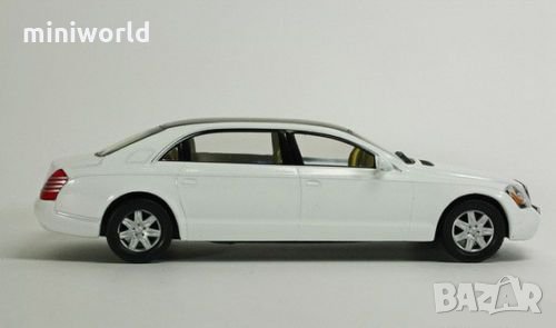 Maybach 62 2002 - мащаб 1:43 на ДеАгостини модела е нов в блистер, снимка 2 - Колекции - 28364379