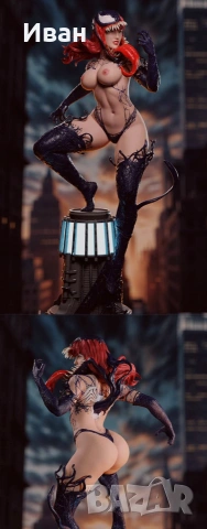 Мери Джейн Веномизирана / Mary Jane Venomized , снимка 4 - Фигурки - 53288754