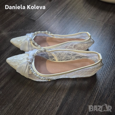 Булчински рокля с дълбока цепка и къси панталонки, снимка 6 - Рокли - 52513412