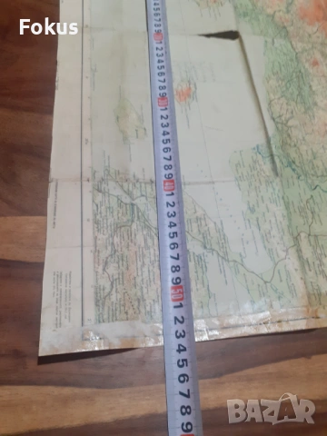 Част от стара карта на Букорещ 1943 г, снимка 7 - Антикварни и старинни предмети - 53281856