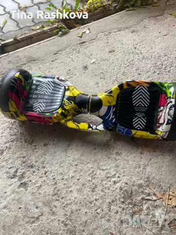 Електрически ховърборд, снимка 2 - Скейтборд, ховърборд, уейвборд - 52187224