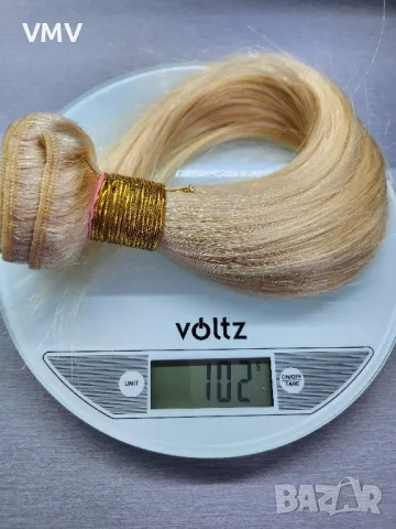 Руса естествена коса, снимка 5 - Аксесоари за коса - 49130778