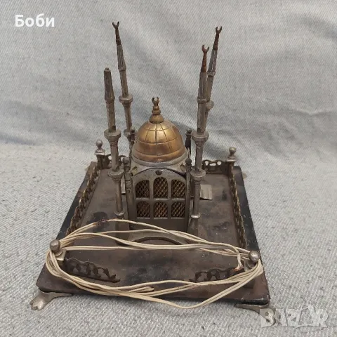 Стара Масивна Метална Лампа Минаре Джамия , снимка 8 - Колекции - 49663694
