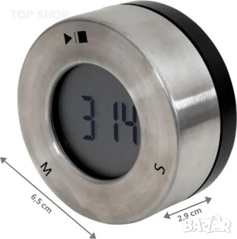 Часовник с таймер- магнитен с иноксов корпус от DAY, снимка 5 - Съдове за готвене - 48644972