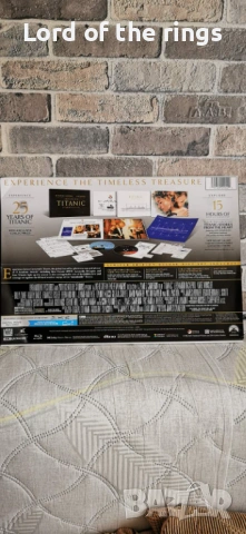 Titanic 25th Anniversary Collectors 4K UHD Blu-ray Limited Edition, снимка 2 - Blu-Ray филми - 53471891