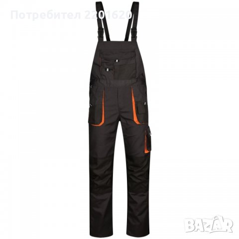 Работен полугащеризон Classic  | Тъмно сиво, снимка 3 - Други - 40033460