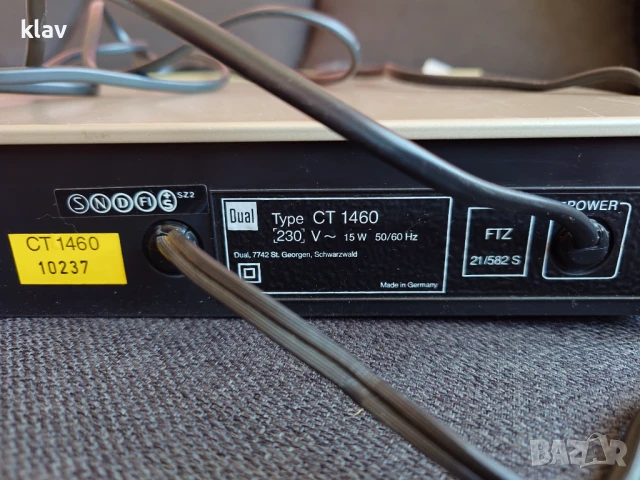 ТУНЕР - DUAL CT 1460, снимка 8 - Аудиосистеми - 50640407