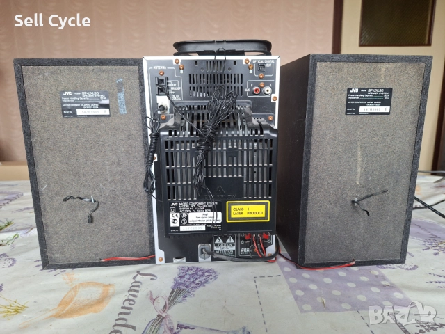✅СТЕРЕО УРЕДБА JVC CA-UXL30R❗, снимка 4 - Аудиосистеми - 52539240