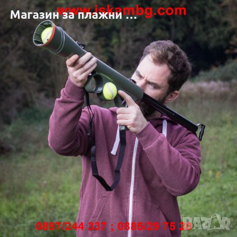 ИГРАЧКА ЗА АВТОМАТИЧНО ИЗСТРЕЛВАНЕ НА ТЕНИС ТОПКИ   код 2230, снимка 5 - Други стоки за дома - 28867870