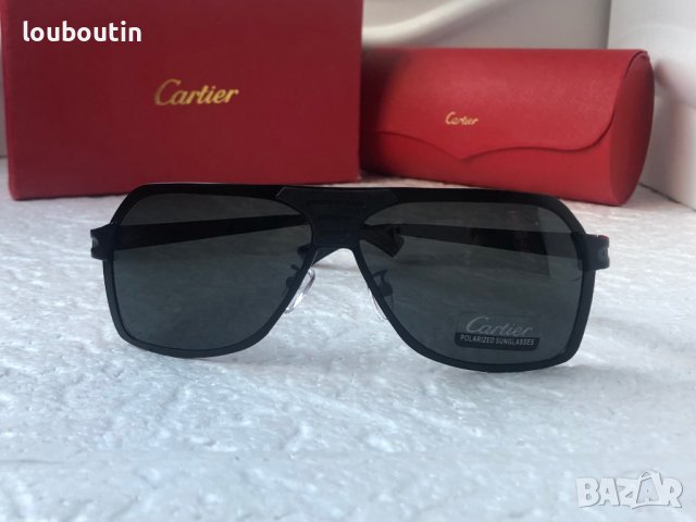 Cartier висок клас мъжки слънчеви очила с поляризация, снимка 3 - Слънчеви и диоптрични очила - 37347959