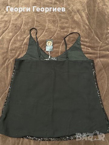 Топ с пайети, снимка 3 - Корсети, бюстиета, топове - 39003575