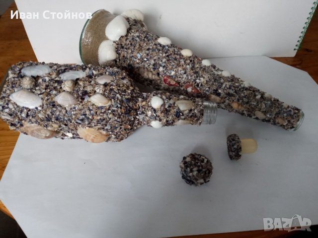 Шишета с миди, сувенир, снимка 2 - Буркани, бутилки и капачки - 36685140