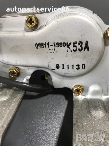 Мотор на чистачката на багажника за KIA Carnival 2.9 CRDi (2002–2006) 03511-1360, снимка 3 - Части - 53173709
