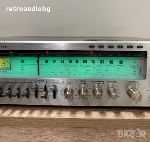 🔈Ретро ресивър - усилвател с тунер - ITT HIFI 8033🔈, снимка 3 - Ресийвъри, усилватели, смесителни пултове - 53597731