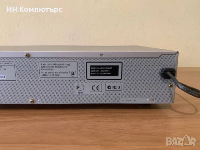 Продавам сиди плеър Sony CDP-XE270, снимка 7 - Други - 50394086
