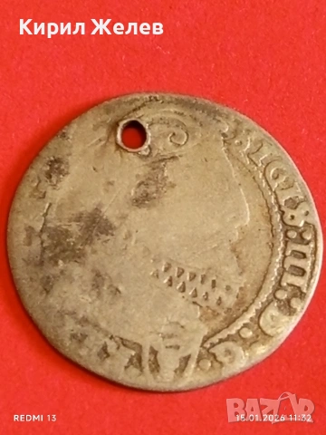 Сребърна монета 6 гроша 1626г. Сигизмунд трети Полша за КОЛЕКЦИЯ 53014, снимка 7 - Нумизматика и бонистика - 53106833