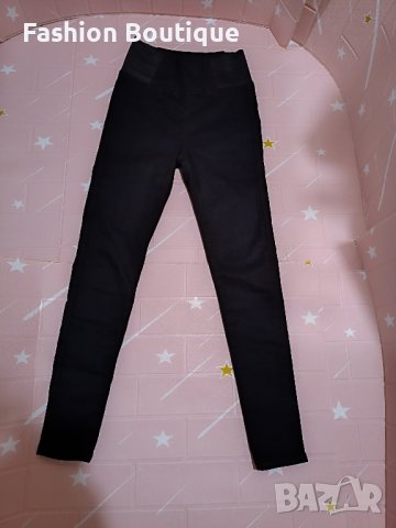 Дамски черен панталон тип клин, снимка 8 - Клинове - 43330449