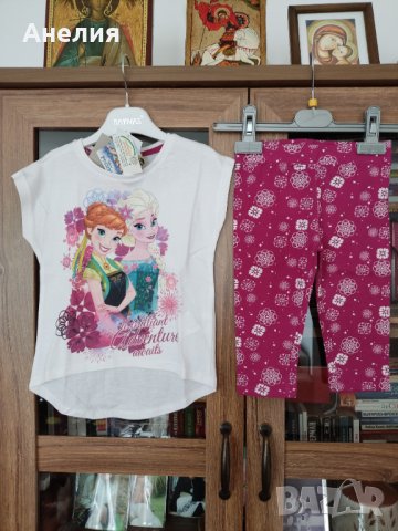 Летни дрешки за момиченце на 4 години, снимка 14 - Детски тениски и потници - 37042284