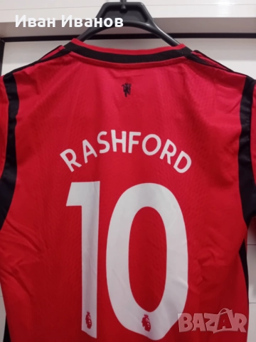 Чисто нова оригинална фланелка на Манчестър Юнайтед - Рашфорд, снимка 3 - Футбол - 51709347