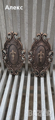 Изящна дървена закачалка в Бароков стил., снимка 3 - Закачалки - 53405354