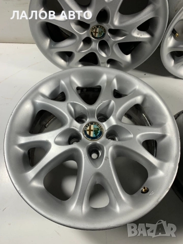 Алуминиеви джанти 15 цола Alfa Romeo 5x98 ц.о. 57.8 Ет 41.5 6.5j, снимка 2 - Гуми и джанти - 52366390