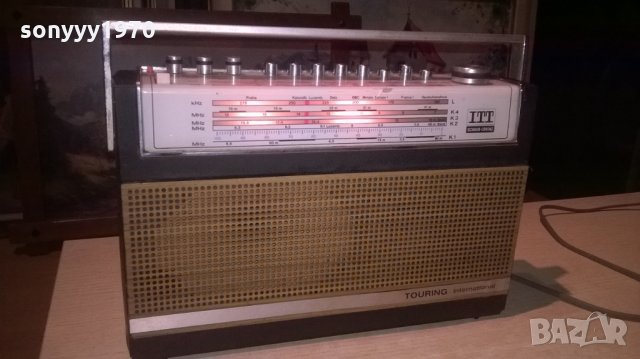 itt shaub-lorenz touring international 103-made in west germany-от швеицария, снимка 5 - Радиокасетофони, транзистори - 27377341