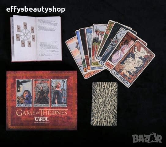 Таро Карти Game of Thrones, снимка 3 - Карти за игра - 52861656