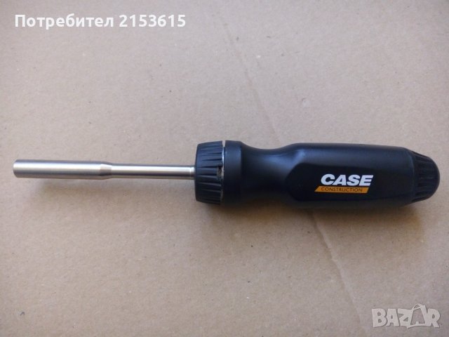 CASE IH  snap on  качествена отвертка-тресчотка с 5 бита , снимка 2 - Отвертки - 43562861