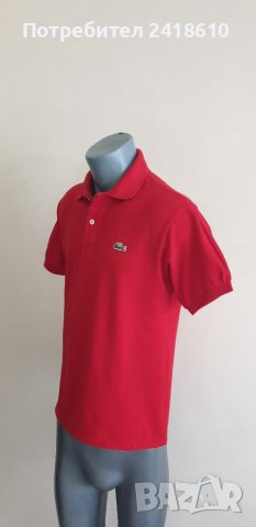 Lacoste Classic Fit Pique Cotton Regular Fit Mens Size 3 - S ОРИГИНАЛ! Мъжка Тениска!, снимка 8 - Тениски - 40548937