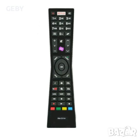 Дистанционно за телевизор JVC RM-C3184, Netflix, снимка 1 - Дистанционни - 43290644