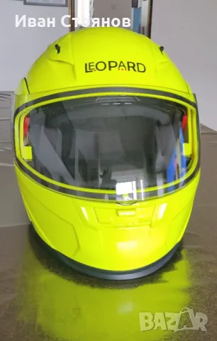 ПРОМОЦИЯ! - модуларна мото каска Leopard, Leo-838, размер L   , снимка 3 - Аксесоари и консумативи - 49945680