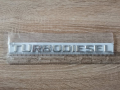 Надпис Mercedes Benz Мерцедес Бенц Turbodiesel, снимка 3