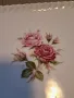 немско порцеланово плато с рози Kaiser porcelain    15/2, снимка 5